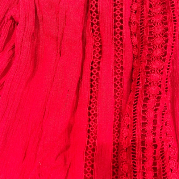 Hollister red blouse ❤️ - Picture 4 of 4